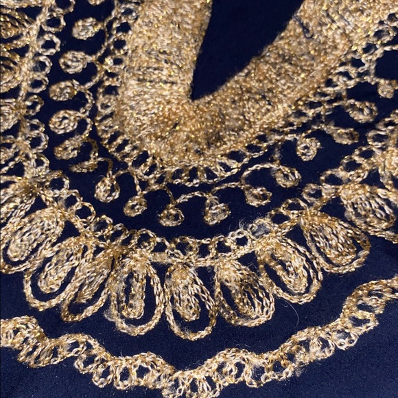 Navy Blue/gold tunic - Picture 12 of 15